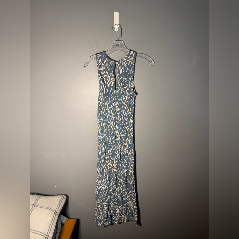 Rails Gabriella Dress in Turquoise Textured Spots Size XS - Picture 4 of 4